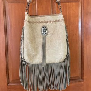Idyllwind crossbody purse with fringe